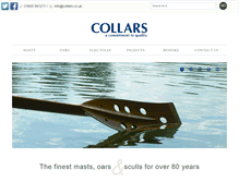 Tablet Screenshot of collars.co.uk
